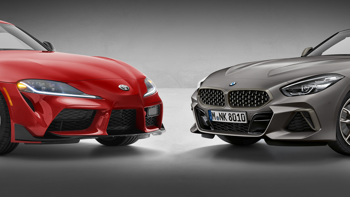Очная ставка: Toyota Supra против BMW Z4