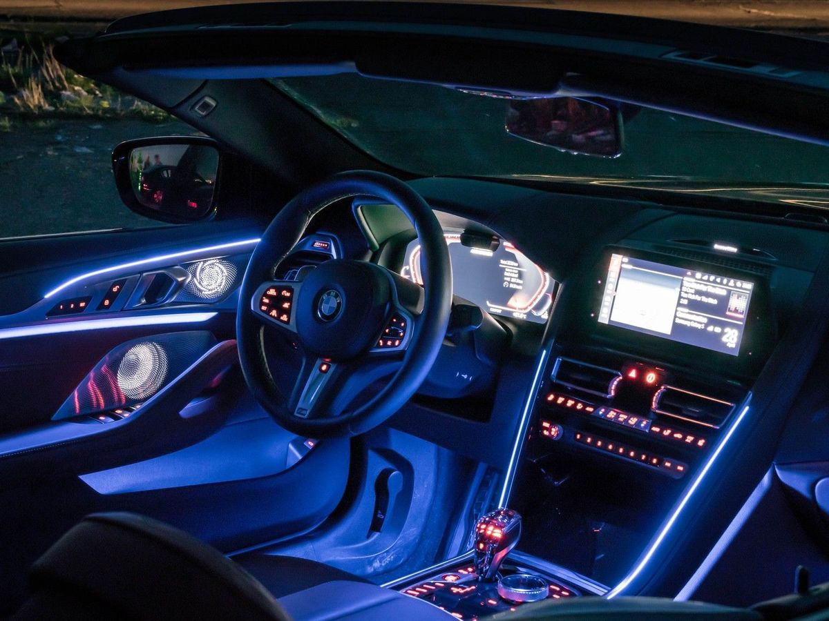 BMW m8 Interior